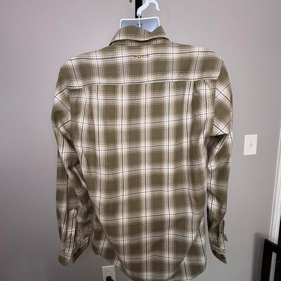 Carhartt Green and white flannel shirt - Picture 4 of 5